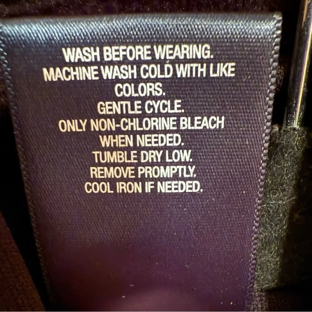 Women's Tek Gear® Hooded Long Mixed-Media Jacket Black Size XXL - Picture 8 of 8